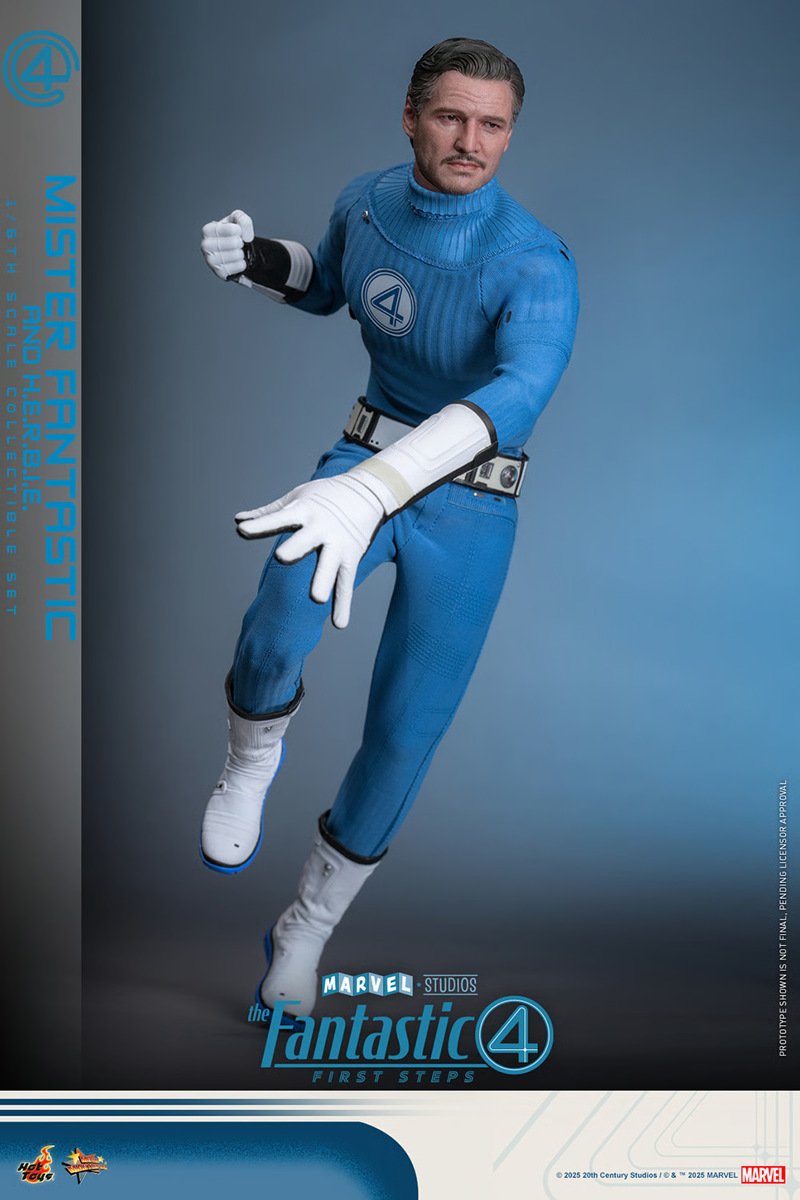 The Fantastic Four: First Steps - Mr. Fantastic & HERBIE 1:6 Scale Collectable Figure Set