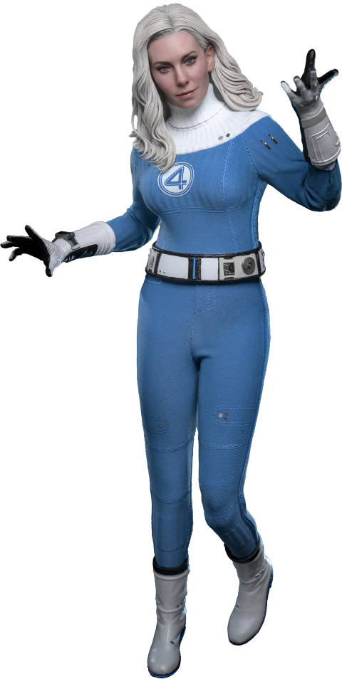 The Fantastic Four: First Steps - Invisible Woman 1:6 Scale Collectable Action Figure