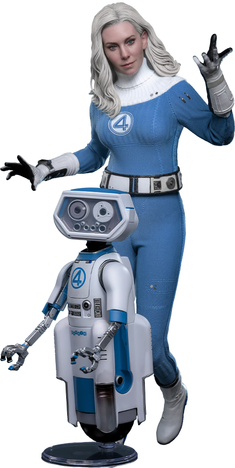 The Fantastic Four: First Steps - Invisible Woman & HERBIE 1:6 Scale Collectable Figure Set