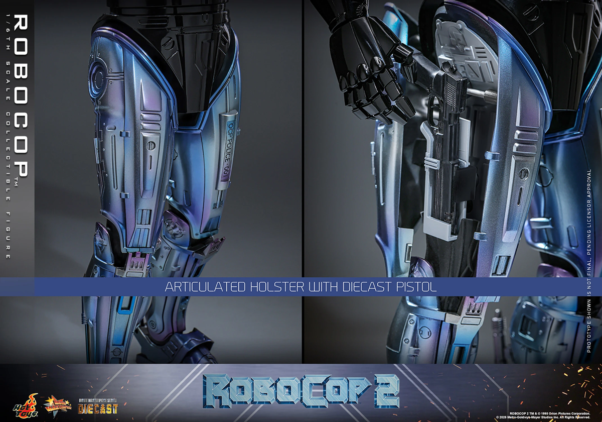 RoboCop 2 - RoboCop Diecast 1:6 Scale Collectable Action Figure