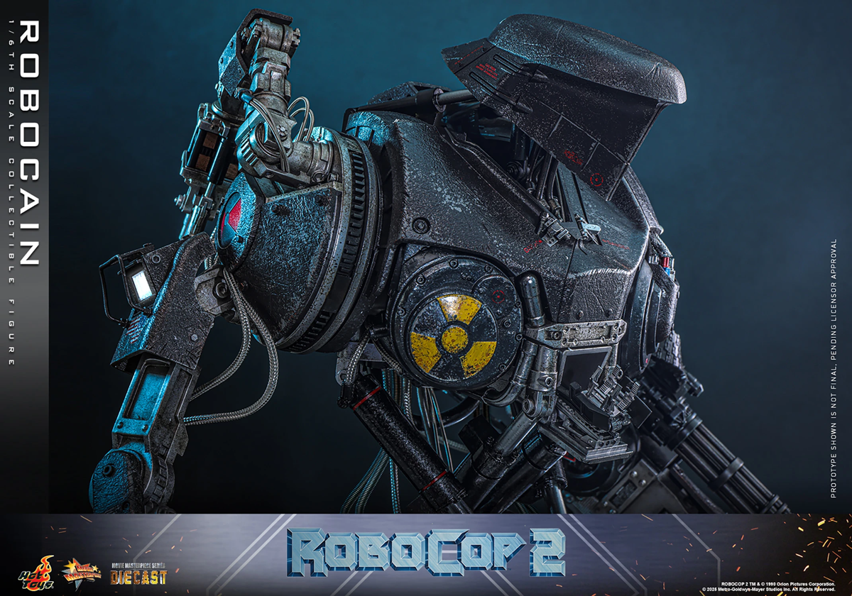 RoboCop 2 - RoboCain DieCast 1:6 Scale Collectable Action Figure