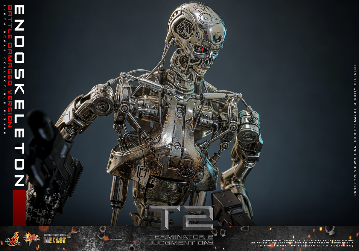 Terminator 2: Judgment Day - Endoskeleton (Battle Damaged) 1:6 Scale Collectable Action Figure