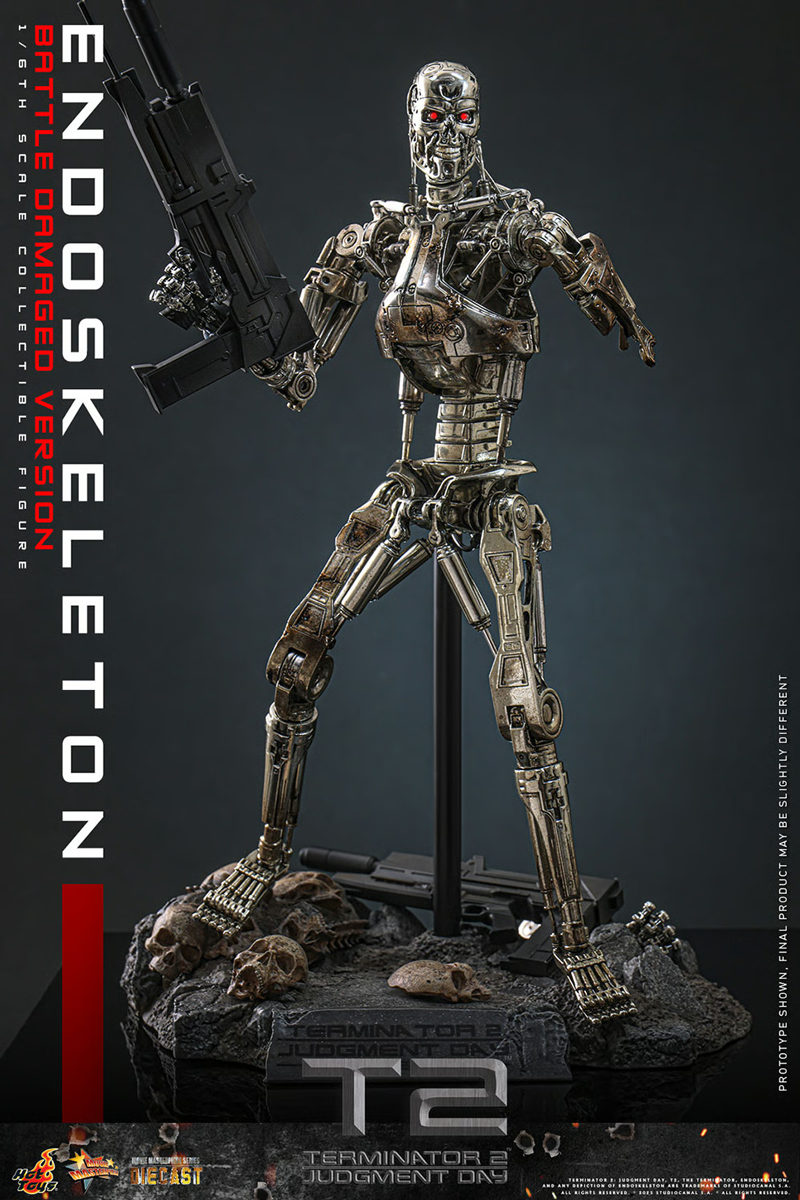 Terminator 2: Judgment Day - Endoskeleton (Battle Damaged) 1:6 Scale Collectable Action Figure