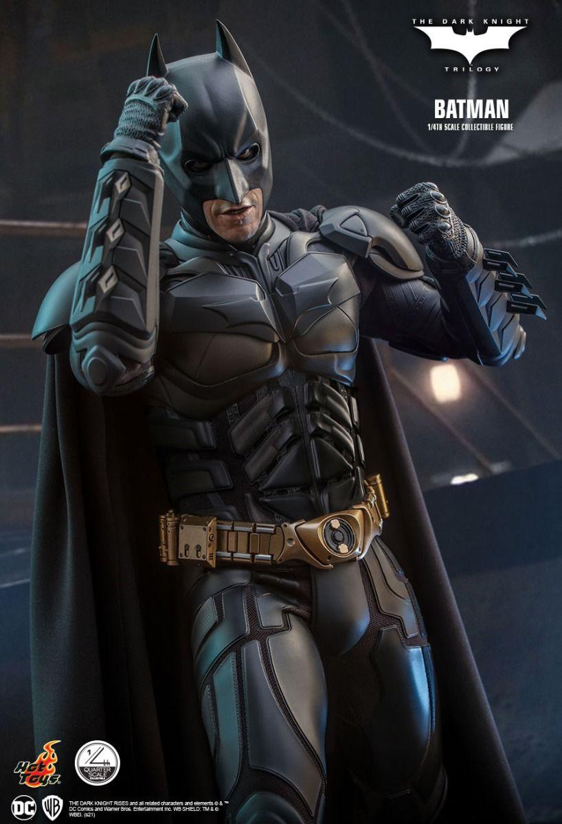HOTQS019 Batman The Dark Knight - Batman 1:4 Scale Action Figure - Hot Toys - Titan Pop Culture