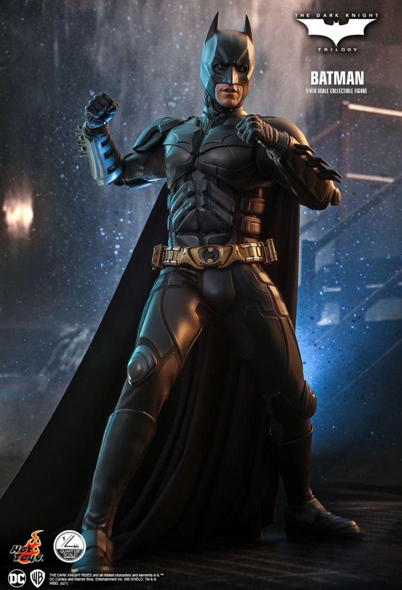 HOTQS019 Batman The Dark Knight - Batman 1:4 Scale Collectable Action Figure - Hot Toys - Titan Pop Culture