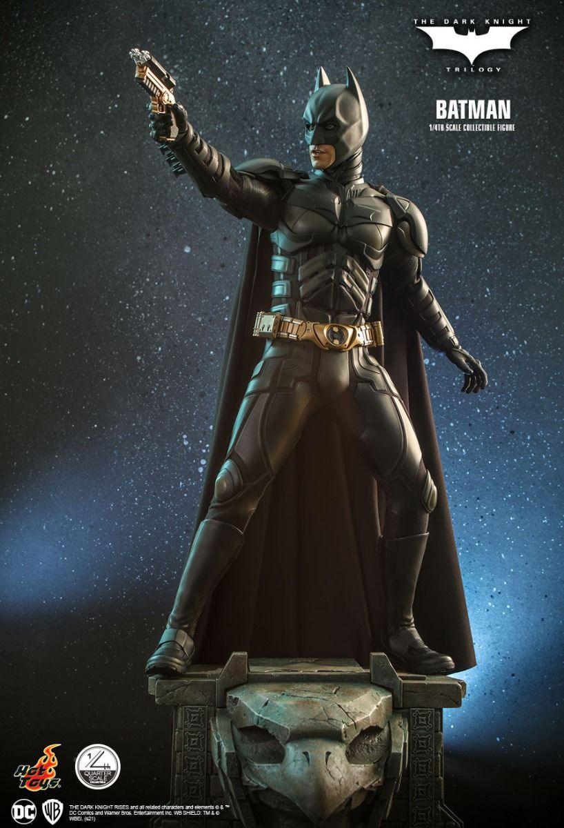 HOTQS019 Batman The Dark Knight - Batman 1:4 Scale Collectable Action Figure - Hot Toys - Titan Pop Culture