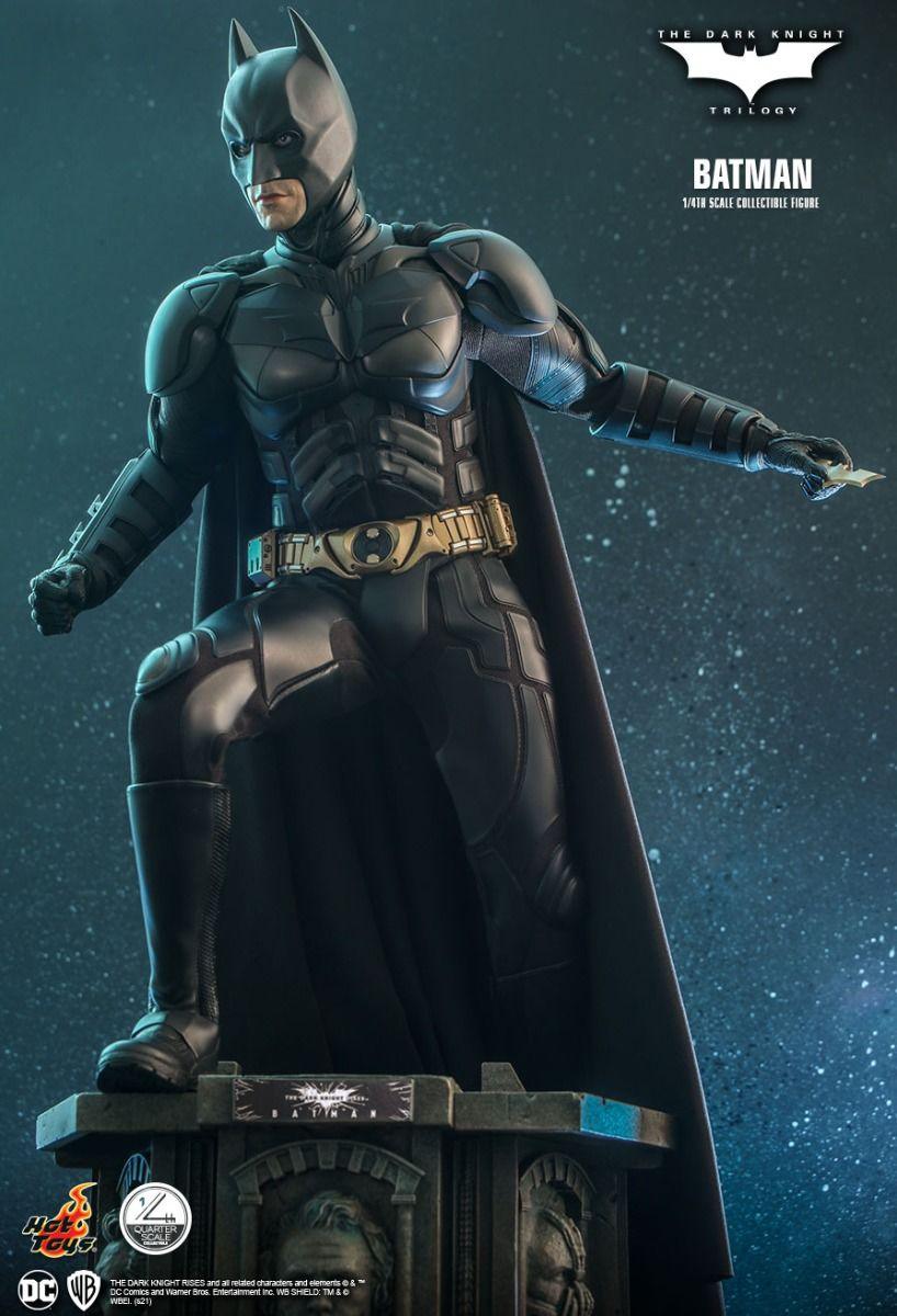 HOTQS019 Batman The Dark Knight - Batman 1:4 Scale Collectable Action Figure - Hot Toys - Titan Pop Culture