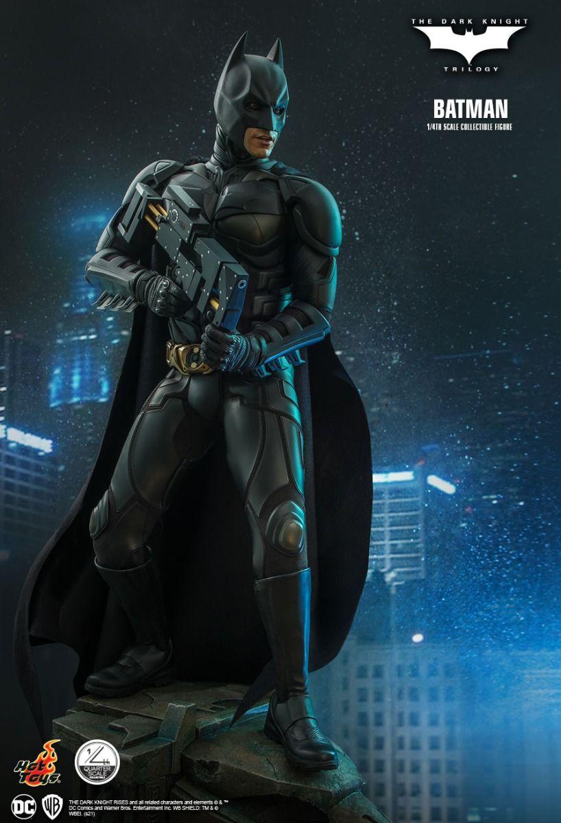 HOTQS019 Batman The Dark Knight - Batman 1:4 Scale Collectable Action Figure - Hot Toys - Titan Pop Culture