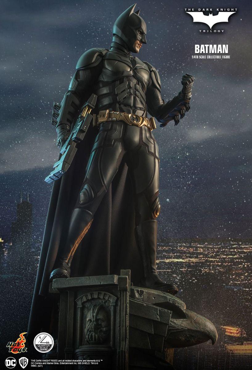 HOTQS019 Batman The Dark Knight - Batman 1:4 Scale Collectable Action Figure - Hot Toys - Titan Pop Culture