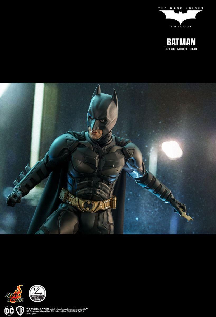 HOTQS019 Batman The Dark Knight - Batman 1:4 Scale Collectable Action Figure - Hot Toys - Titan Pop Culture