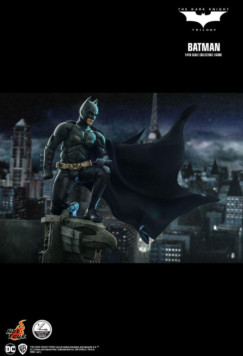 HOTQS019 Batman The Dark Knight - Batman 1:4 Scale Collectable Action Figure - Hot Toys - Titan Pop Culture