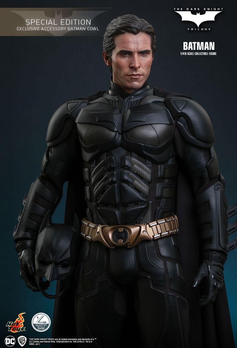 HOTQS019 Batman The Dark Knight - Batman 1:4 Scale Collectable Action Figure - Hot Toys - Titan Pop Culture