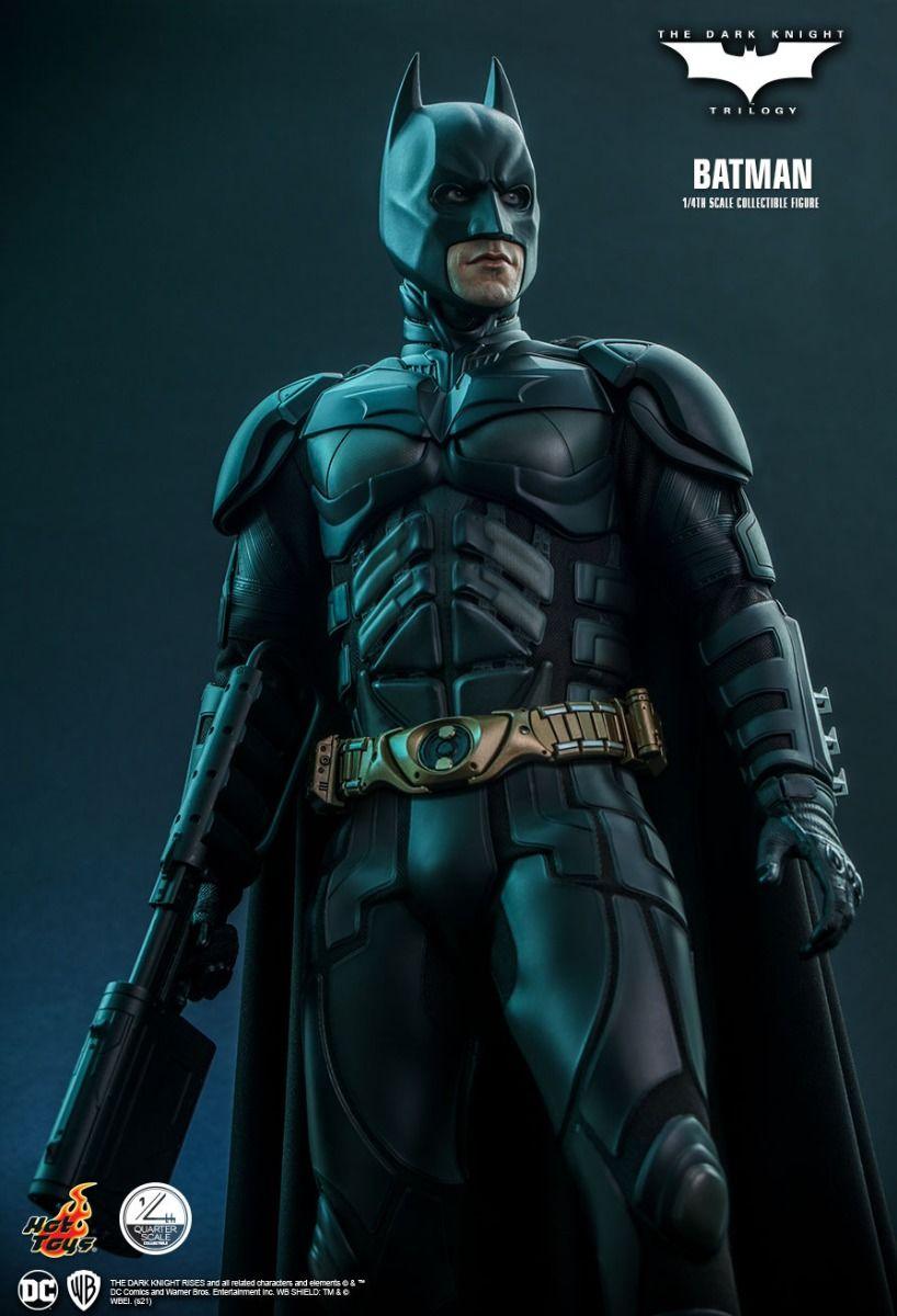 HOTQS019 Batman The Dark Knight - Batman 1:4 Scale Collectable Action Figure - Hot Toys - Titan Pop Culture