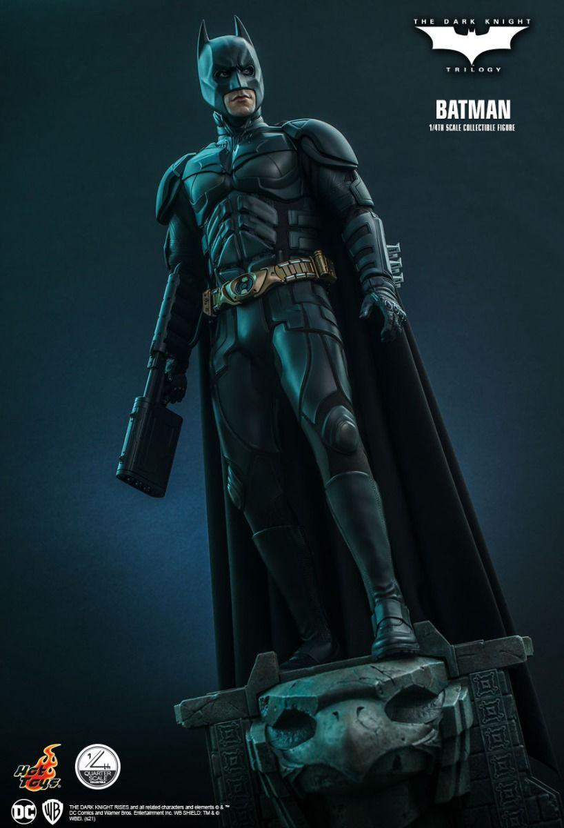 HOTQS019 Batman The Dark Knight - Batman 1:4 Scale Collectable Action Figure - Hot Toys - Titan Pop Culture