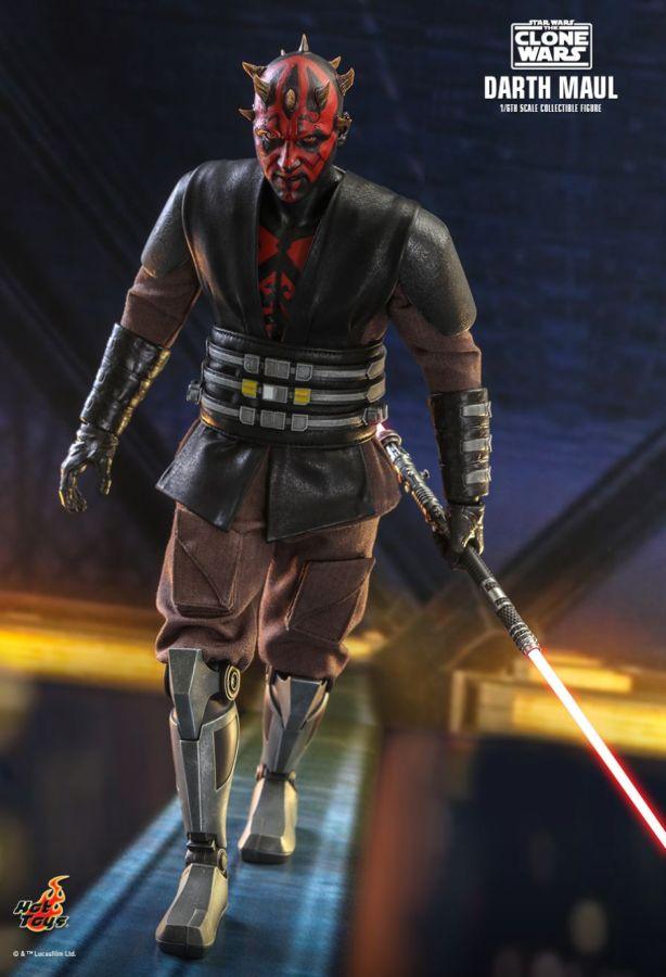 HOTTMS024 Star Wars: The Clone Wars - Darth Maul 1:6 Scale 12" Action Figure - Hot Toys - Titan Pop Culture
