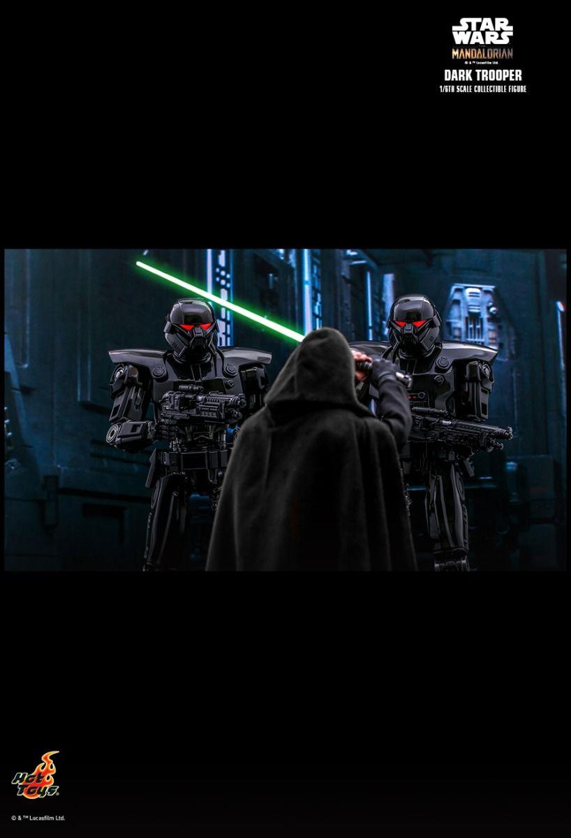 HOTTMS032 Star Wars: The Mandalorian - Dark Trooper 1:6 Scale 12" Action Figure - Hot Toys - Titan Pop Culture