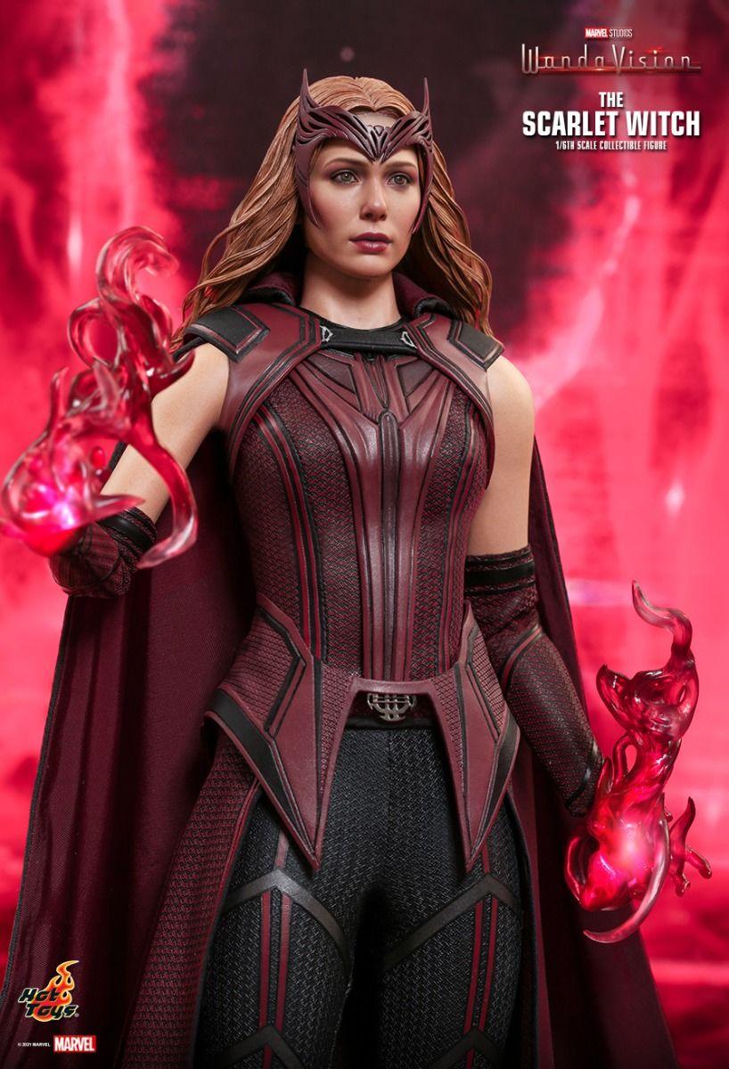 HOTTMS036 WandaVision - The Scarlet Witch 1:6 Scale Collectable Action Figure - Hot Toys - Titan Pop Culture