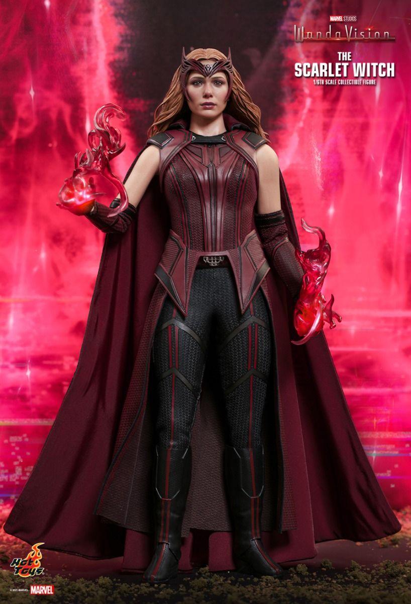 HOTTMS036 WandaVision - The Scarlet Witch 1:6 Scale Collectable Action Figure - Hot Toys - Titan Pop Culture