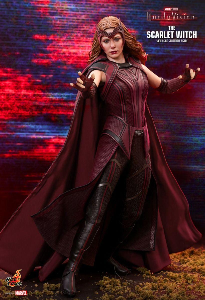 HOTTMS036 WandaVision - The Scarlet Witch 1:6 Scale Collectable Action Figure - Hot Toys - Titan Pop Culture