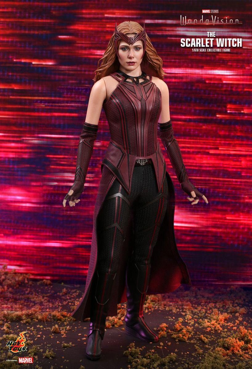 HOTTMS036 WandaVision - The Scarlet Witch 1:6 Scale Collectable Action Figure - Hot Toys - Titan Pop Culture