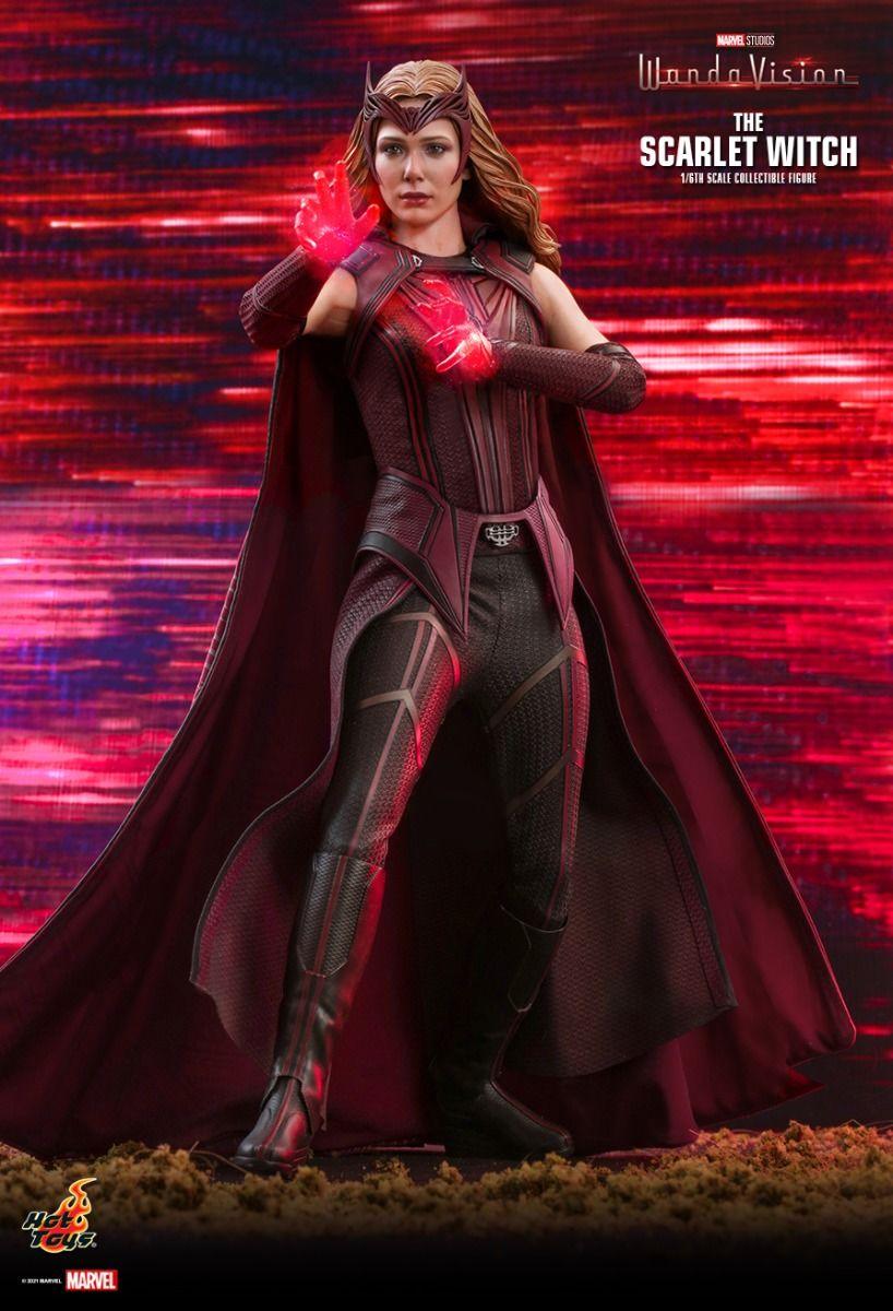 HOTTMS036 WandaVision - The Scarlet Witch 1:6 Scale Collectable Action Figure - Hot Toys - Titan Pop Culture