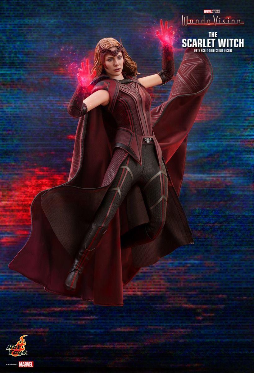 HOTTMS036 WandaVision - The Scarlet Witch 1:6 Scale Collectable Action Figure - Hot Toys - Titan Pop Culture