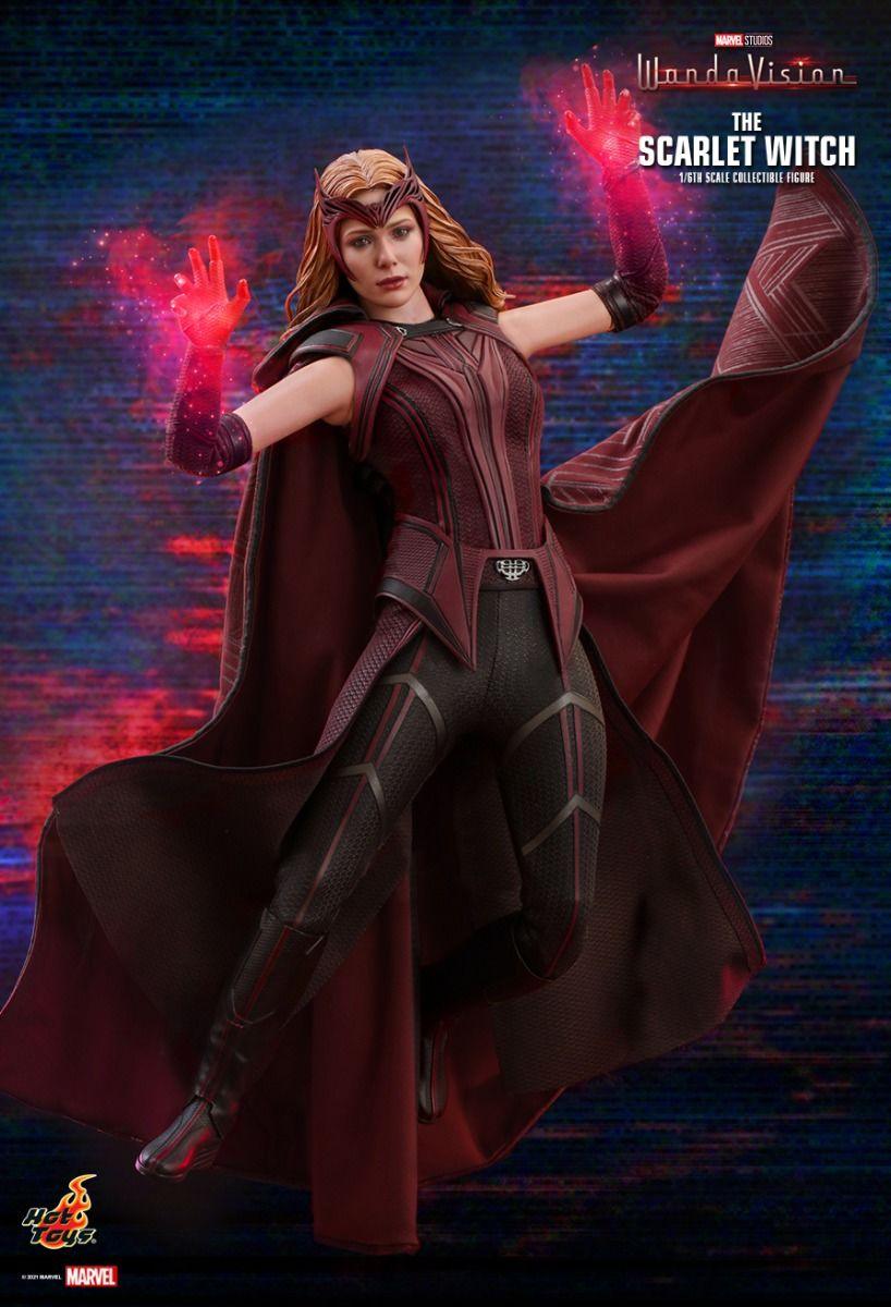 HOTTMS036 WandaVision - The Scarlet Witch 1:6 Scale Collectable Action Figure - Hot Toys - Titan Pop Culture