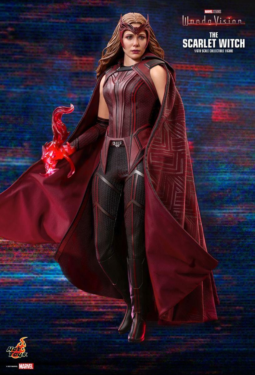 HOTTMS036 WandaVision - The Scarlet Witch 1:6 Scale Collectable Action Figure - Hot Toys - Titan Pop Culture