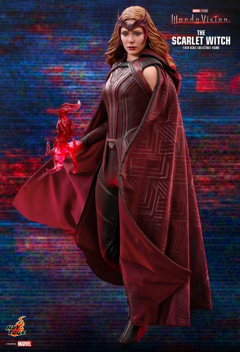 HOTTMS036 WandaVision - The Scarlet Witch 1:6 Scale Collectable Action Figure - Hot Toys - Titan Pop Culture