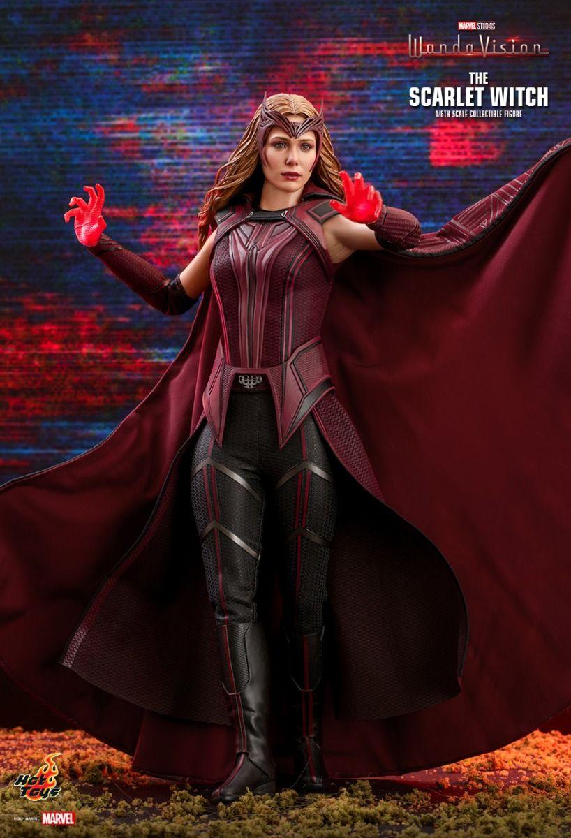 HOTTMS036 WandaVision - The Scarlet Witch 1:6 Scale Collectable Action Figure - Hot Toys - Titan Pop Culture