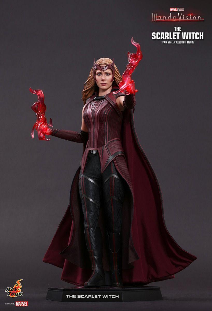 HOTTMS036 WandaVision - The Scarlet Witch 1:6 Scale Collectable Action Figure - Hot Toys - Titan Pop Culture