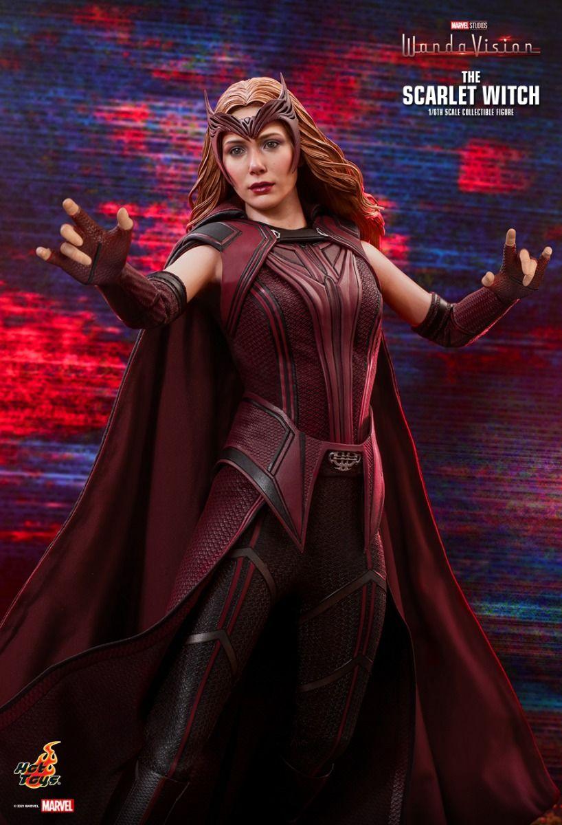 HOTTMS036 WandaVision - The Scarlet Witch 1:6 Scale Collectable Action Figure - Hot Toys - Titan Pop Culture