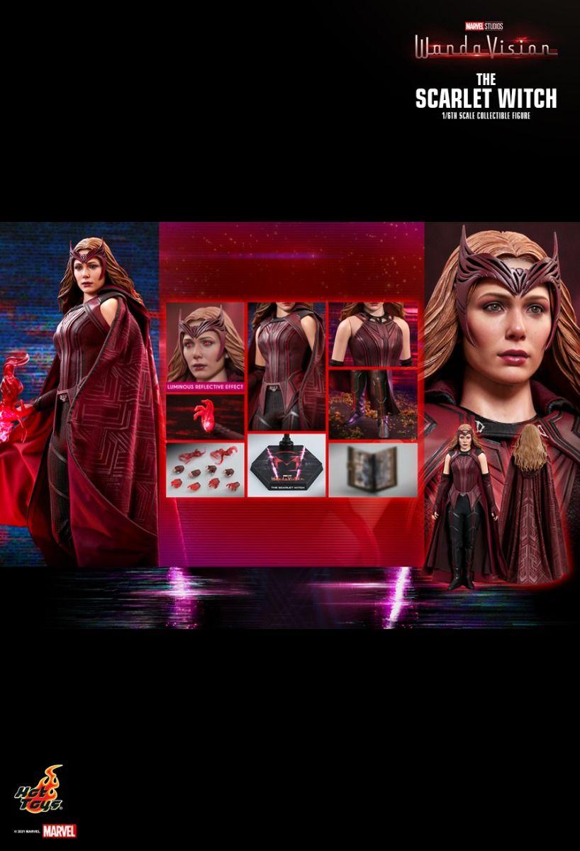 HOTTMS036 WandaVision - The Scarlet Witch 1:6 Scale Collectable Action Figure - Hot Toys - Titan Pop Culture