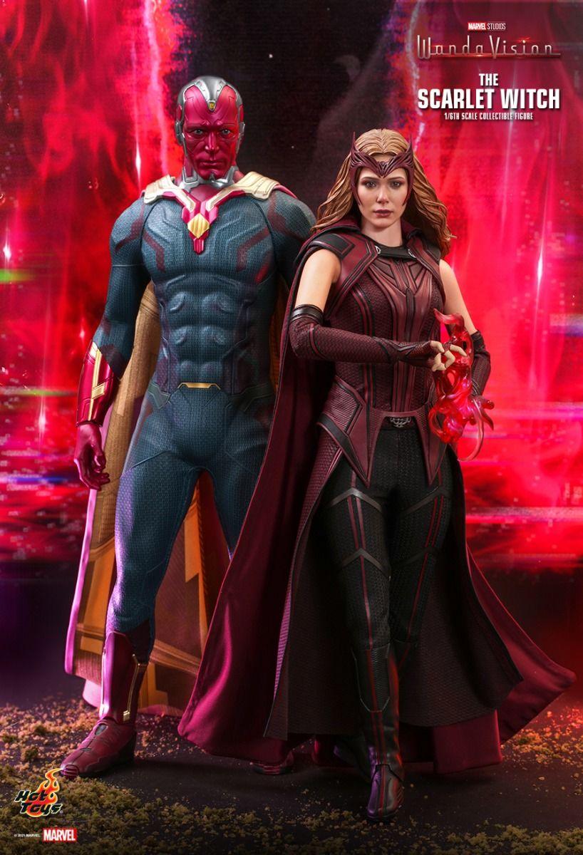 HOTTMS036 WandaVision - The Scarlet Witch 1:6 Scale Collectable Action Figure - Hot Toys - Titan Pop Culture