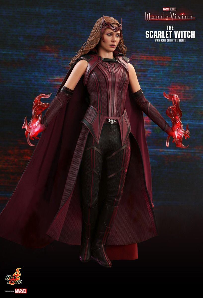 HOTTMS036 WandaVision - The Scarlet Witch 1:6 Scale Collectable Action Figure - Hot Toys - Titan Pop Culture