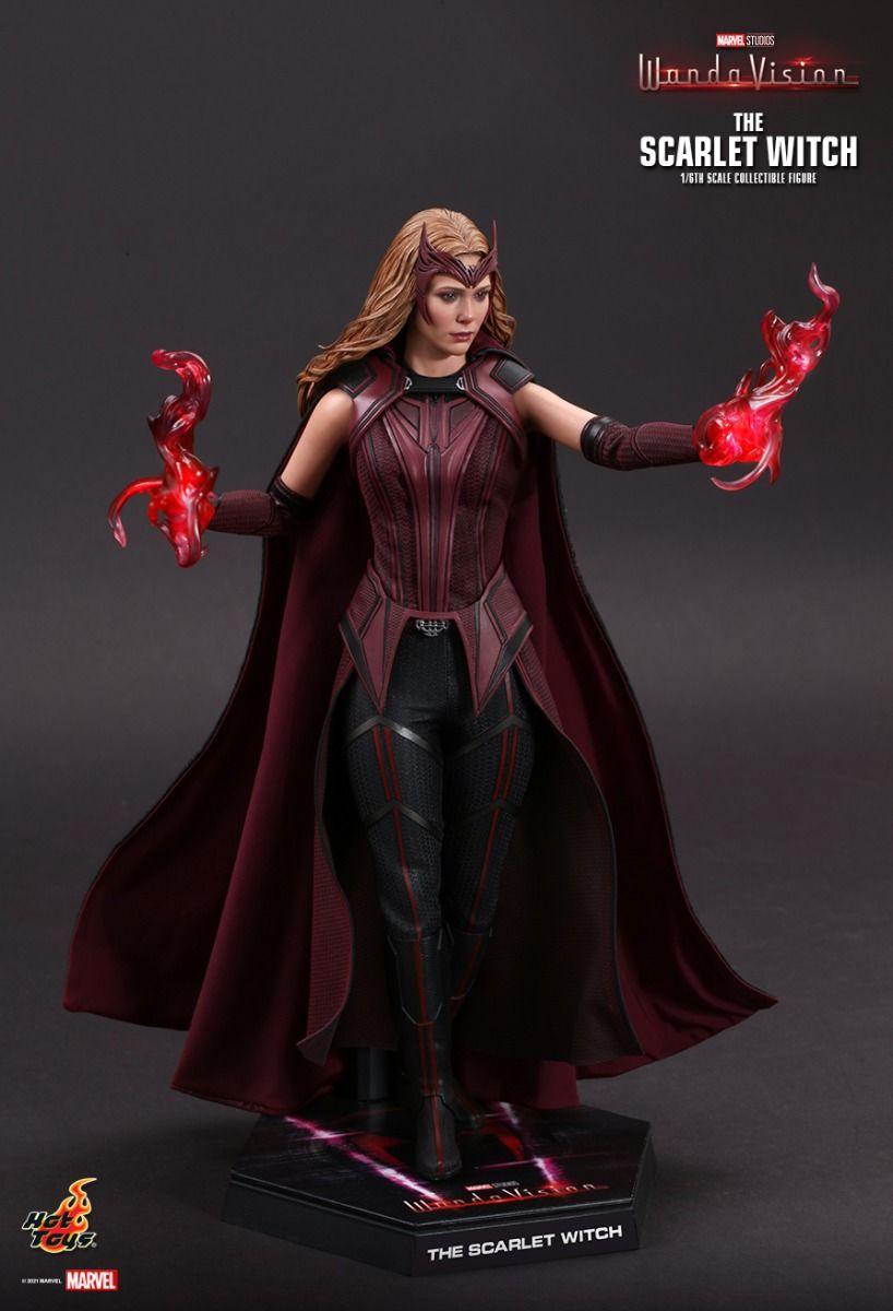 HOTTMS036 WandaVision - The Scarlet Witch 1:6 Scale Collectable Action Figure - Hot Toys - Titan Pop Culture