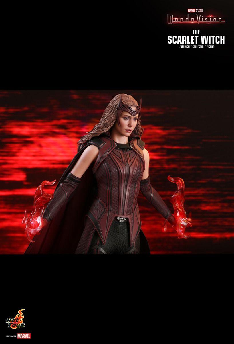 HOTTMS036 WandaVision - The Scarlet Witch 1:6 Scale Collectable Action Figure - Hot Toys - Titan Pop Culture