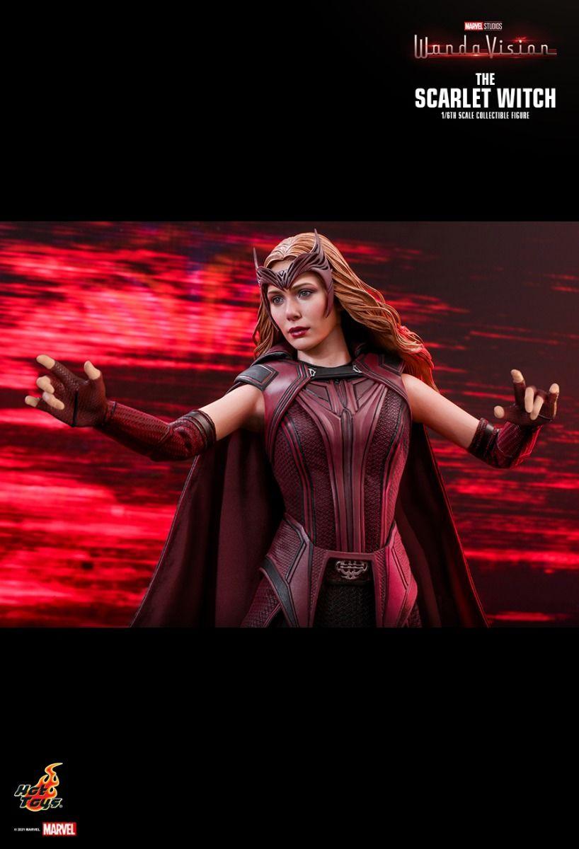 HOTTMS036 WandaVision - The Scarlet Witch 1:6 Scale Collectable Action Figure - Hot Toys - Titan Pop Culture