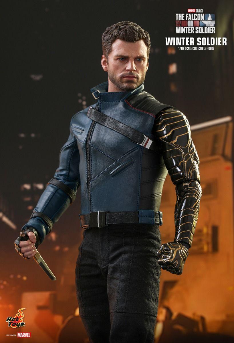 HOTTMS039 The Falcon and the Winter Soldier - Winter Soldier 1:6 Scale 12" Action Figure - Hot Toys - Titan Pop Culture