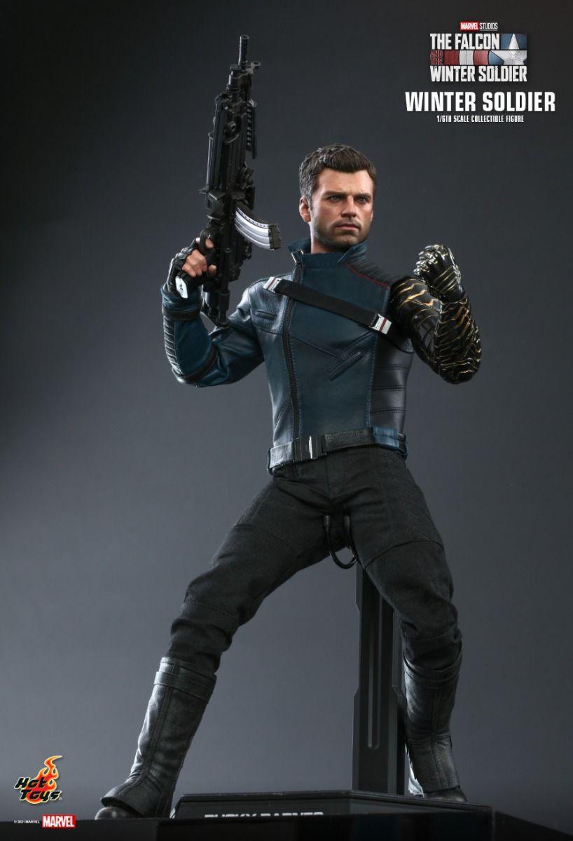 HOTTMS039 The Falcon and the Winter Soldier - Winter Soldier 1:6 Scale Collectable Action Figure - Hot Toys - Titan Pop Culture