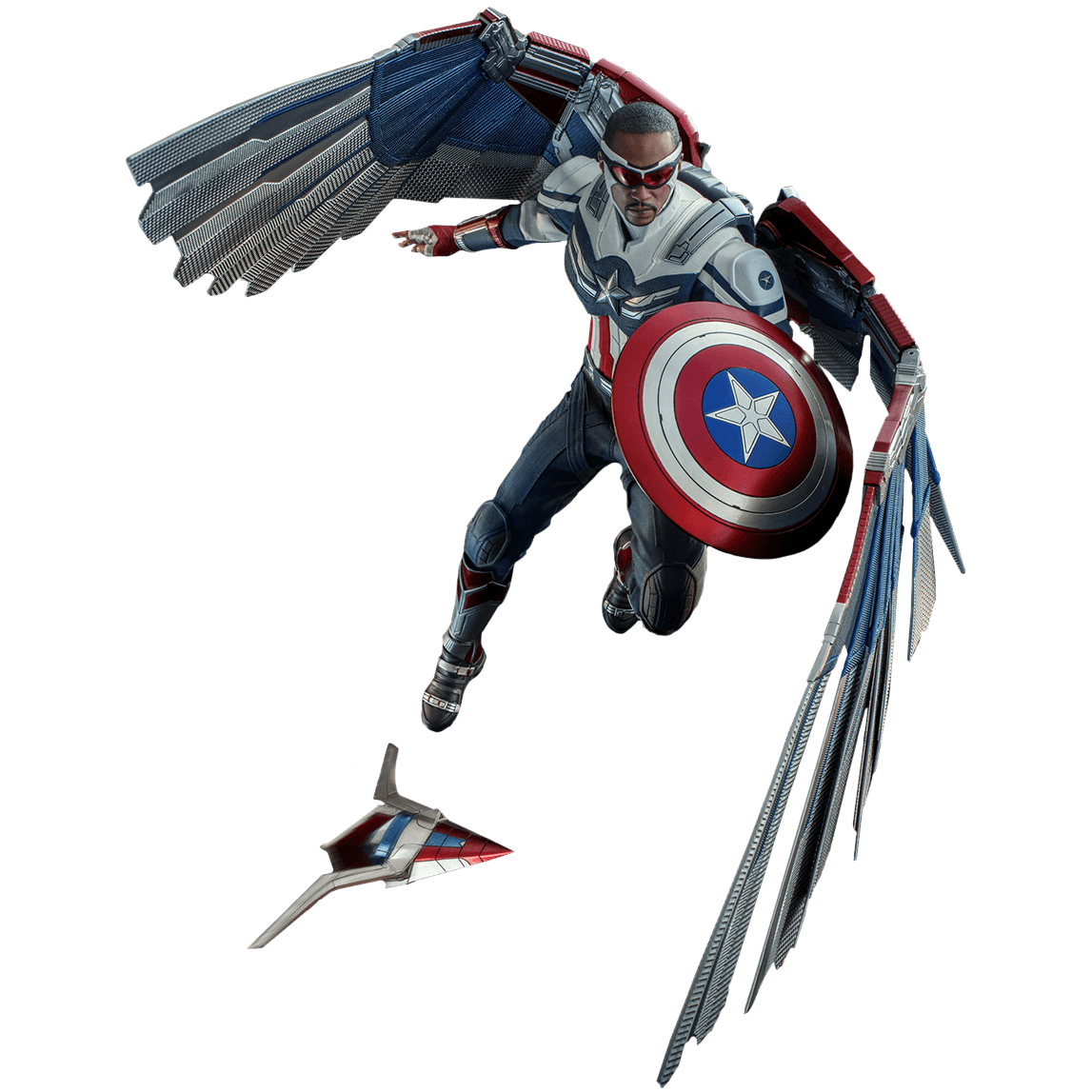 HOTTMS040 The Falcon and the Winter Soldier - Captain America 1:6 Scale Collectable Action Figure - Hot Toys - Titan Pop Culture