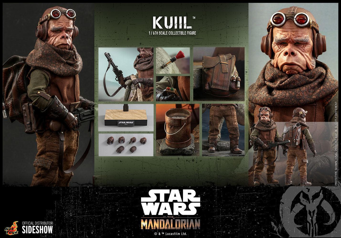 HOTTMS048 Star Wars: Mandalorian - Kuiil 1:6 Scale Action Figure - Hot Toys - Titan Pop Culture