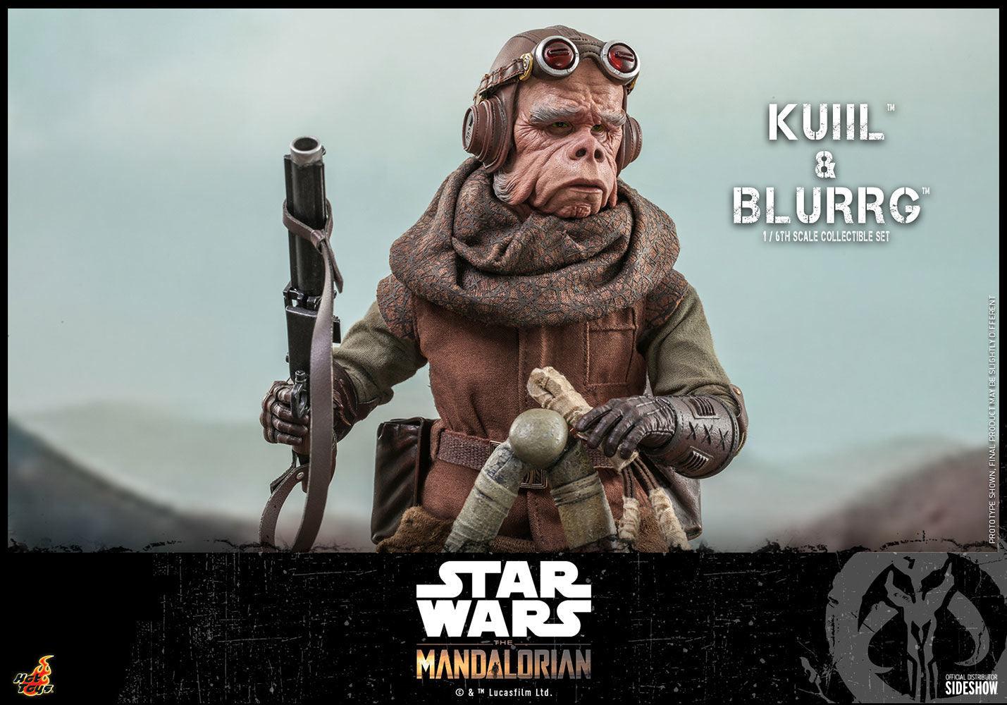 HOTTMS049 Star Wars: Mandalorian - Kuiil & Blurrg 1:6 Scale Action Figure - Hot Toys - Titan Pop Culture