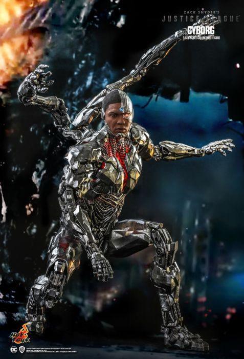 HOTTMS057 Justice League Movie: Snyder Cut - Cyborg 1:6 Scale 12" Action Figure - Hot Toys - Titan Pop Culture