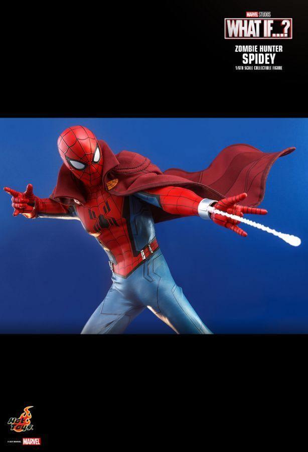 HOTTMS058 What If - Zombie Hunter Spider-Man 1:6 Scale 12" Action Figure - Hot Toys - Titan Pop Culture