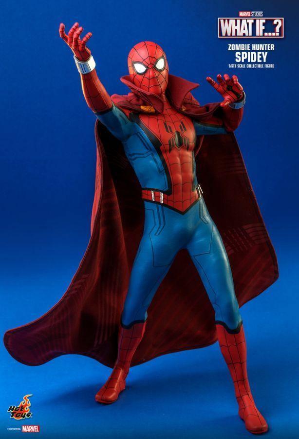 HOTTMS058 What If - Zombie Hunter Spider-Man 1:6 Scale 12" Action Figure - Hot Toys - Titan Pop Culture