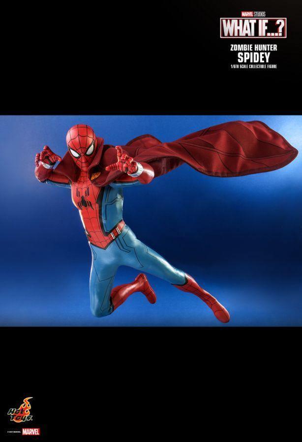 HOTTMS058 What If - Zombie Hunter Spider-Man 1:6 Scale 12" Action Figure - Hot Toys - Titan Pop Culture