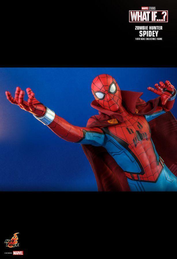 HOTTMS058 What If - Zombie Hunter Spider-Man 1:6 Scale 12" Action Figure - Hot Toys - Titan Pop Culture