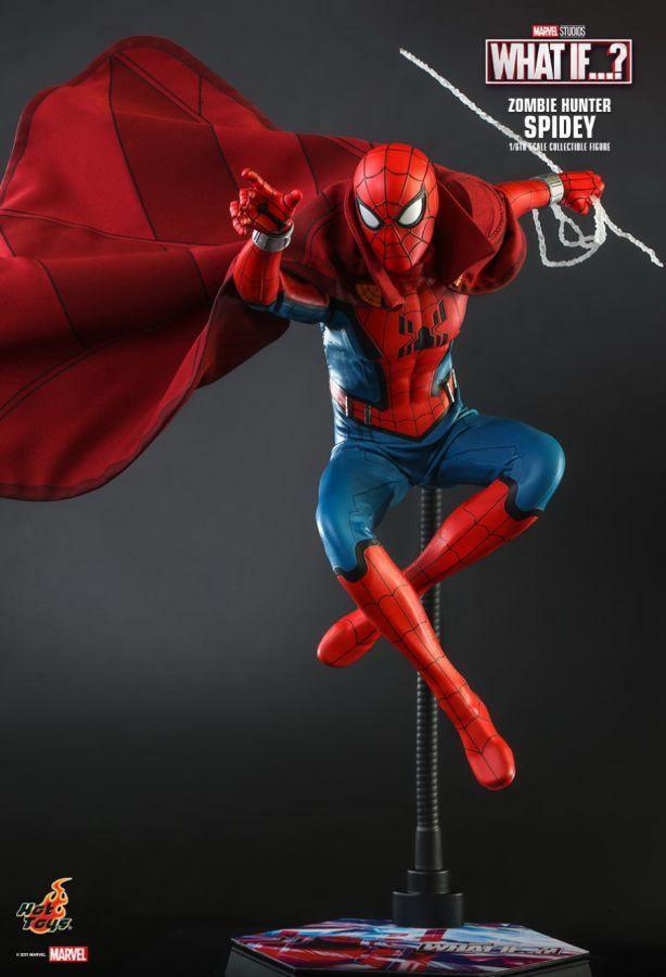HOTTMS058 What If - Zombie Hunter Spider-Man 1:6 Scale 12" Action Figure - Hot Toys - Titan Pop Culture