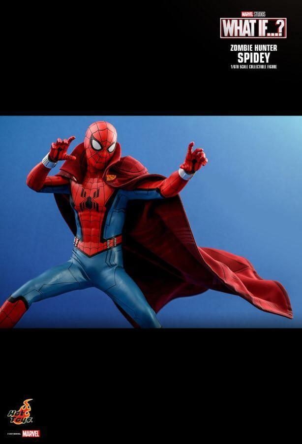 HOTTMS058 What If - Zombie Hunter Spider-Man 1:6 Scale 12" Action Figure - Hot Toys - Titan Pop Culture